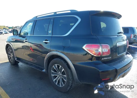2020 Nissan Armada Sl 4Wd z USA, uszkodzony, nr VIN JN8AY2NC7L9617752